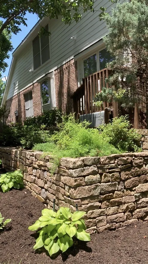 Landscaping features