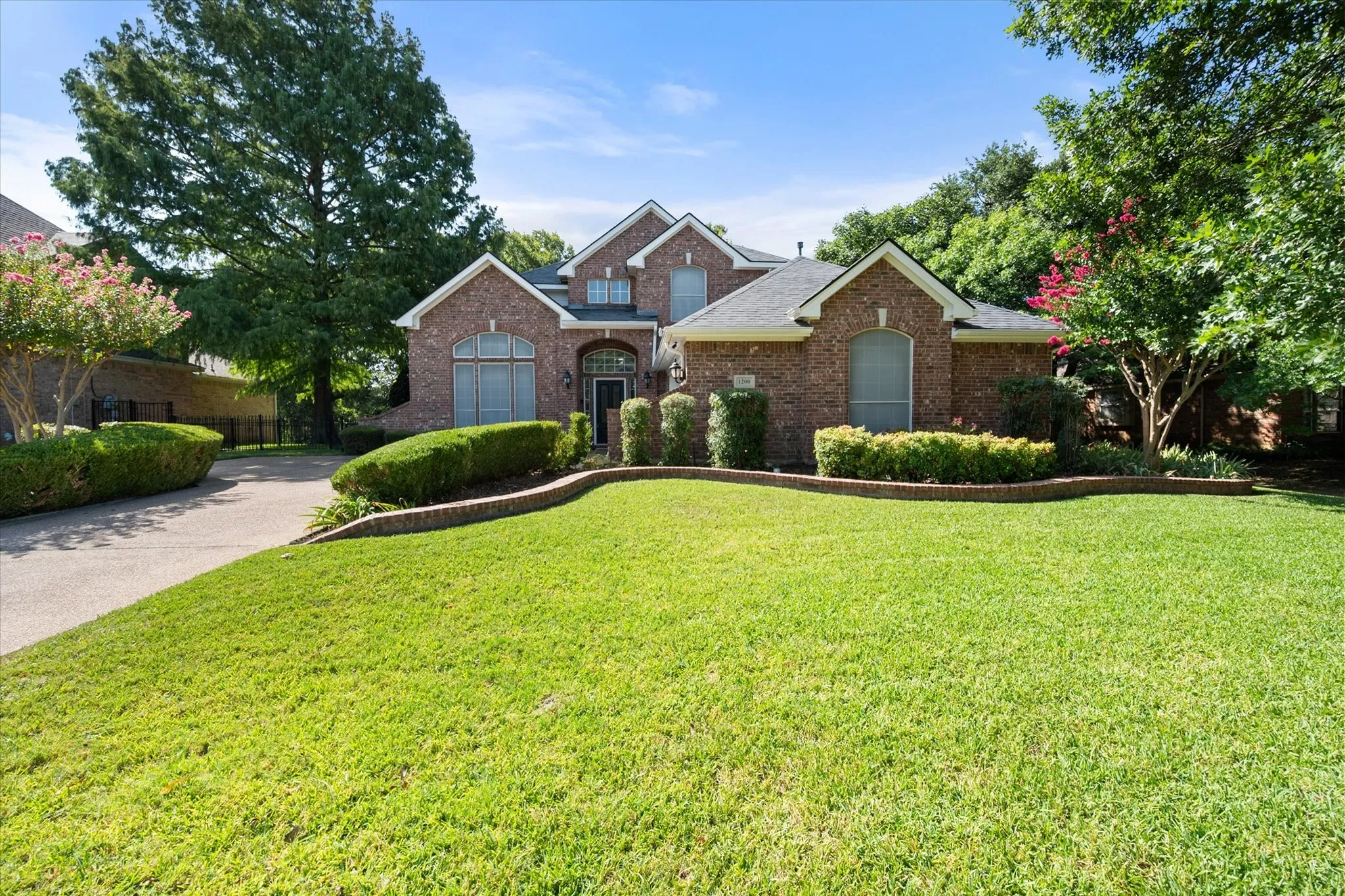 Large yard