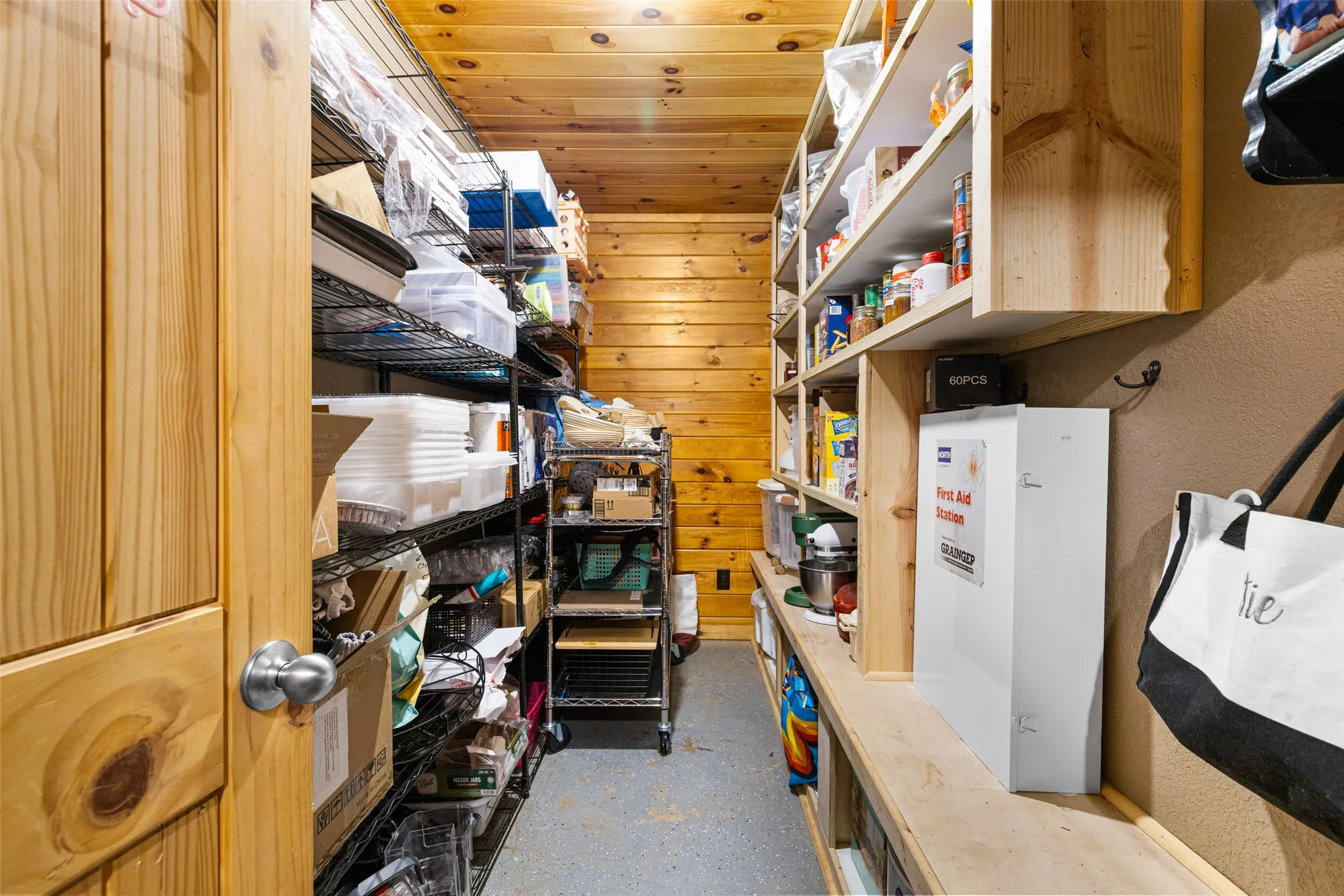 Could be used as large pantry.