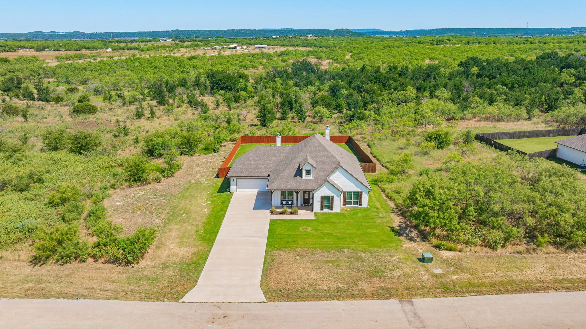 Single Family Residence For Sale in Palo Pinto County , 1220 Green Elm Road, Graford, Texas 76449, 3 Bedroom, 3 Bathroom, 2 Garage spaces, 1,991 Sqft, built in 2021, Price $494,000, mls#21326994, Real Estate Agent in Graford, Homes For Sale in Palo Pinto county, Homes For Sale in Graford, Realtor in Graford Texas, Real Estate Brokerage Independent Realty Texas, Luminita Cordes Realtor