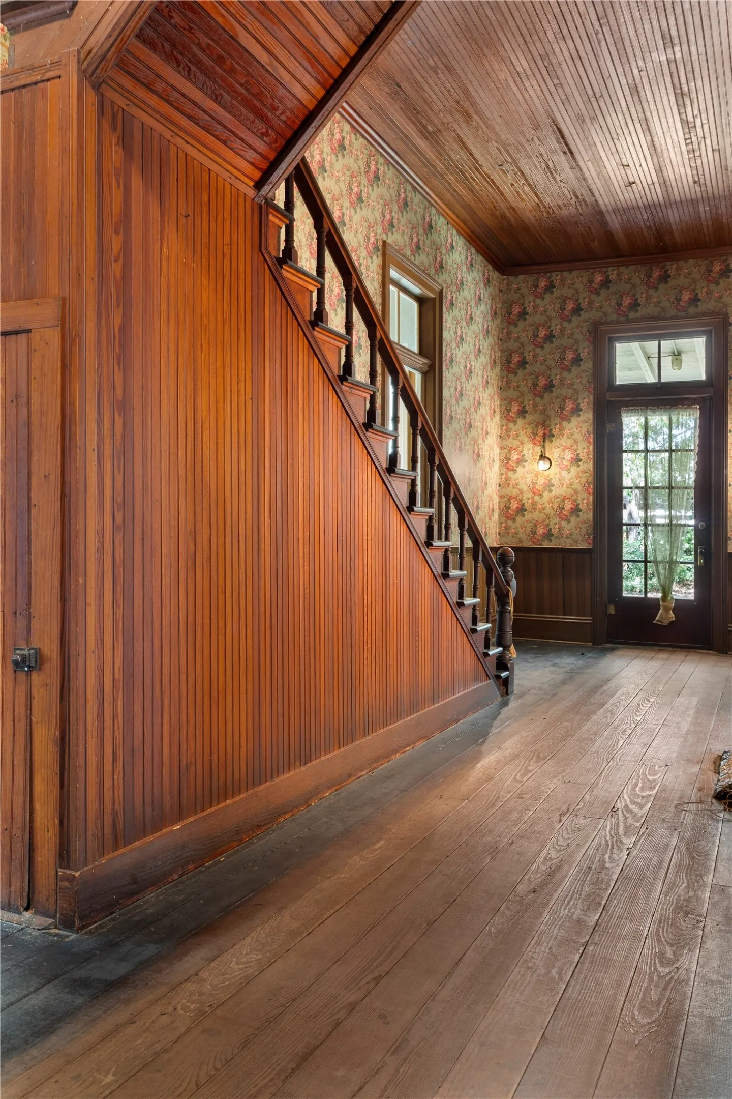 Main hallway facing front entry