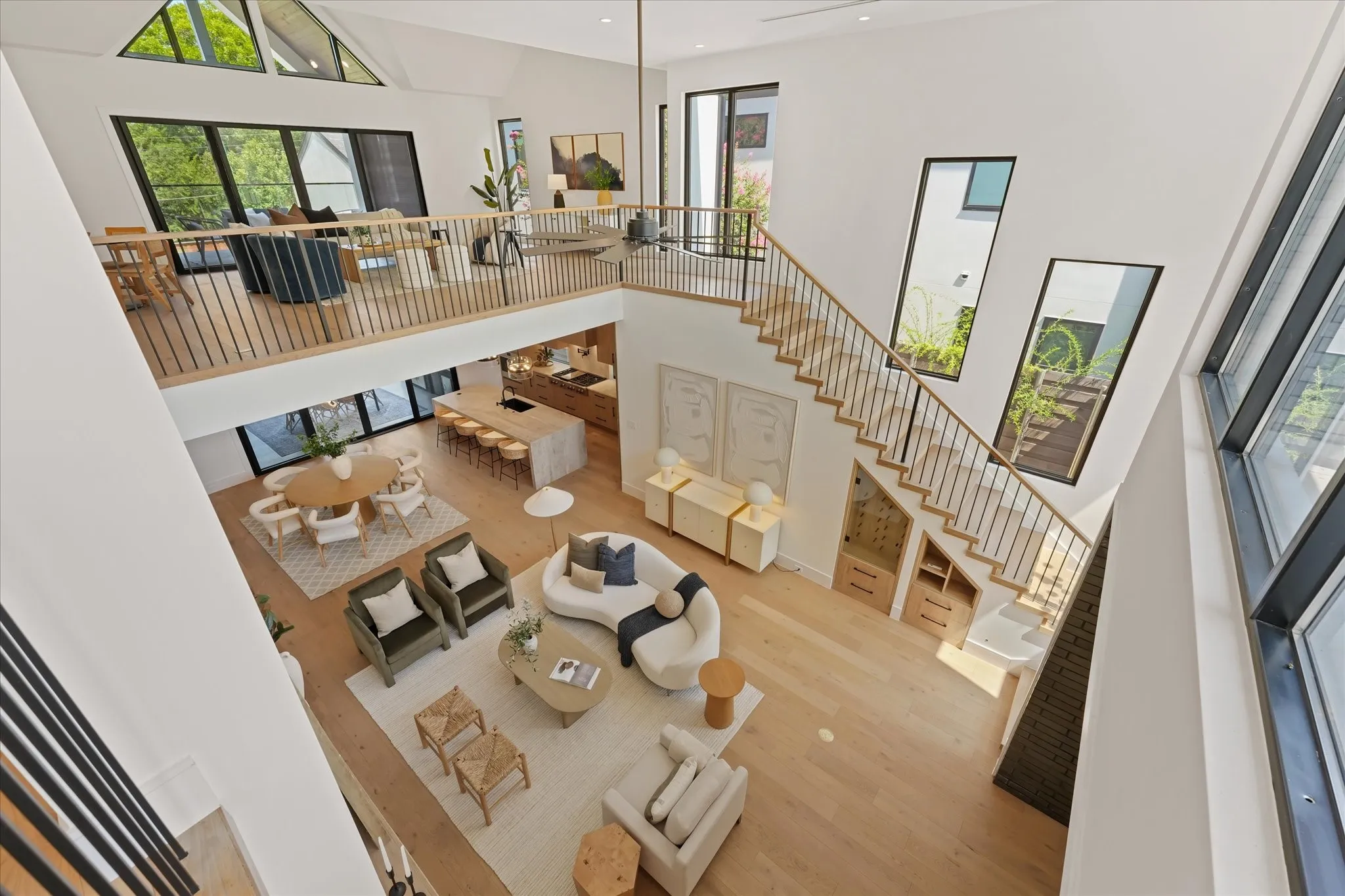 Overlooking first floor