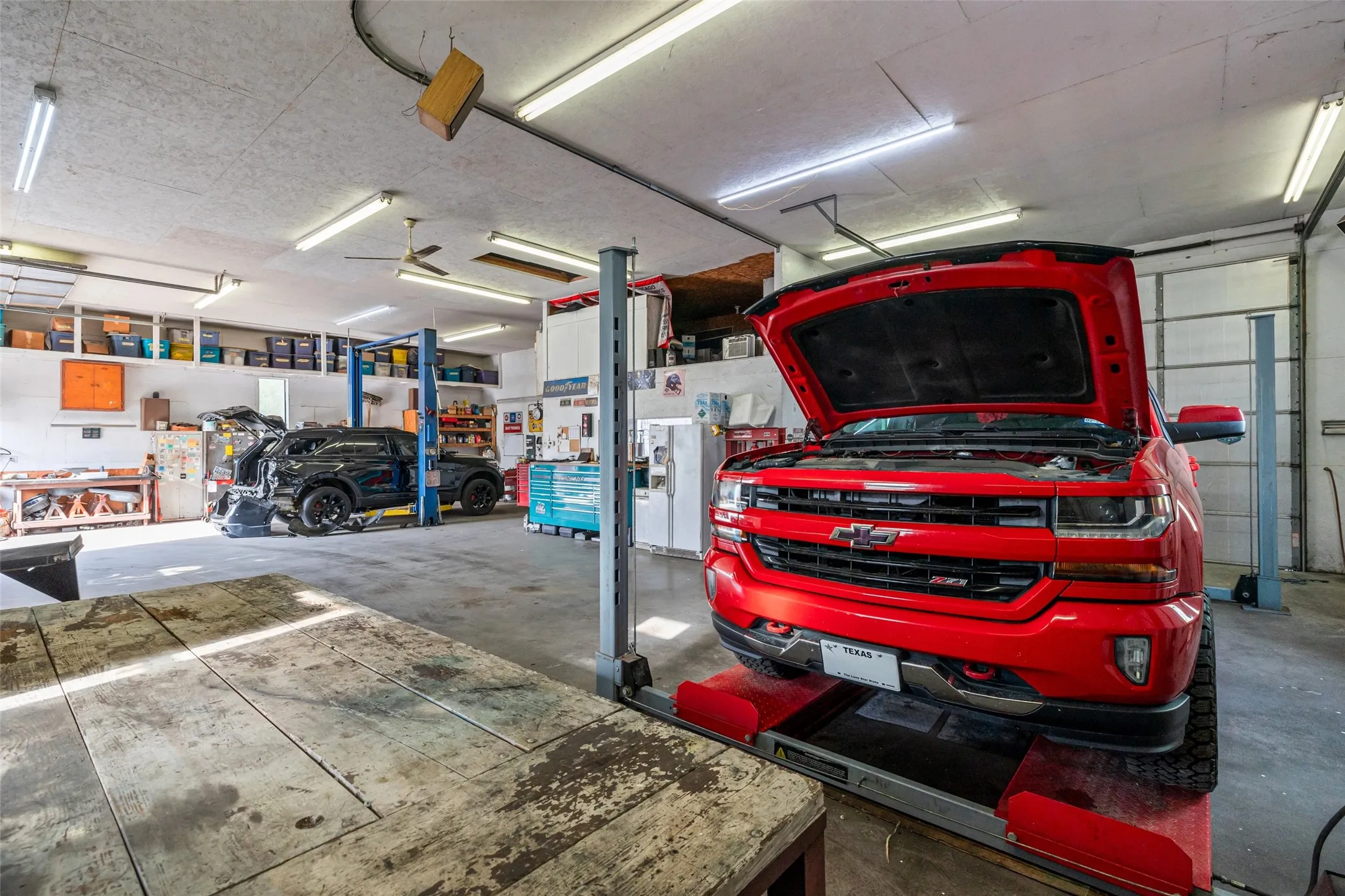 View of 40 x 60 garage