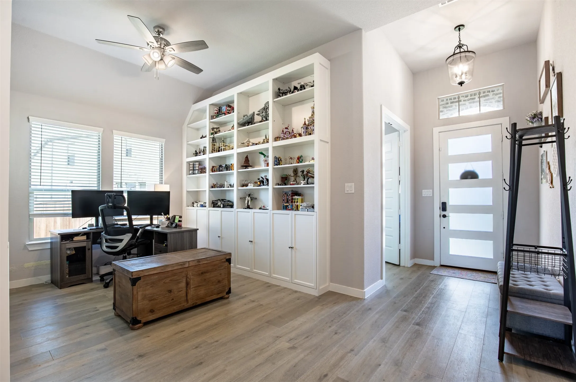 Large library with built-ins.