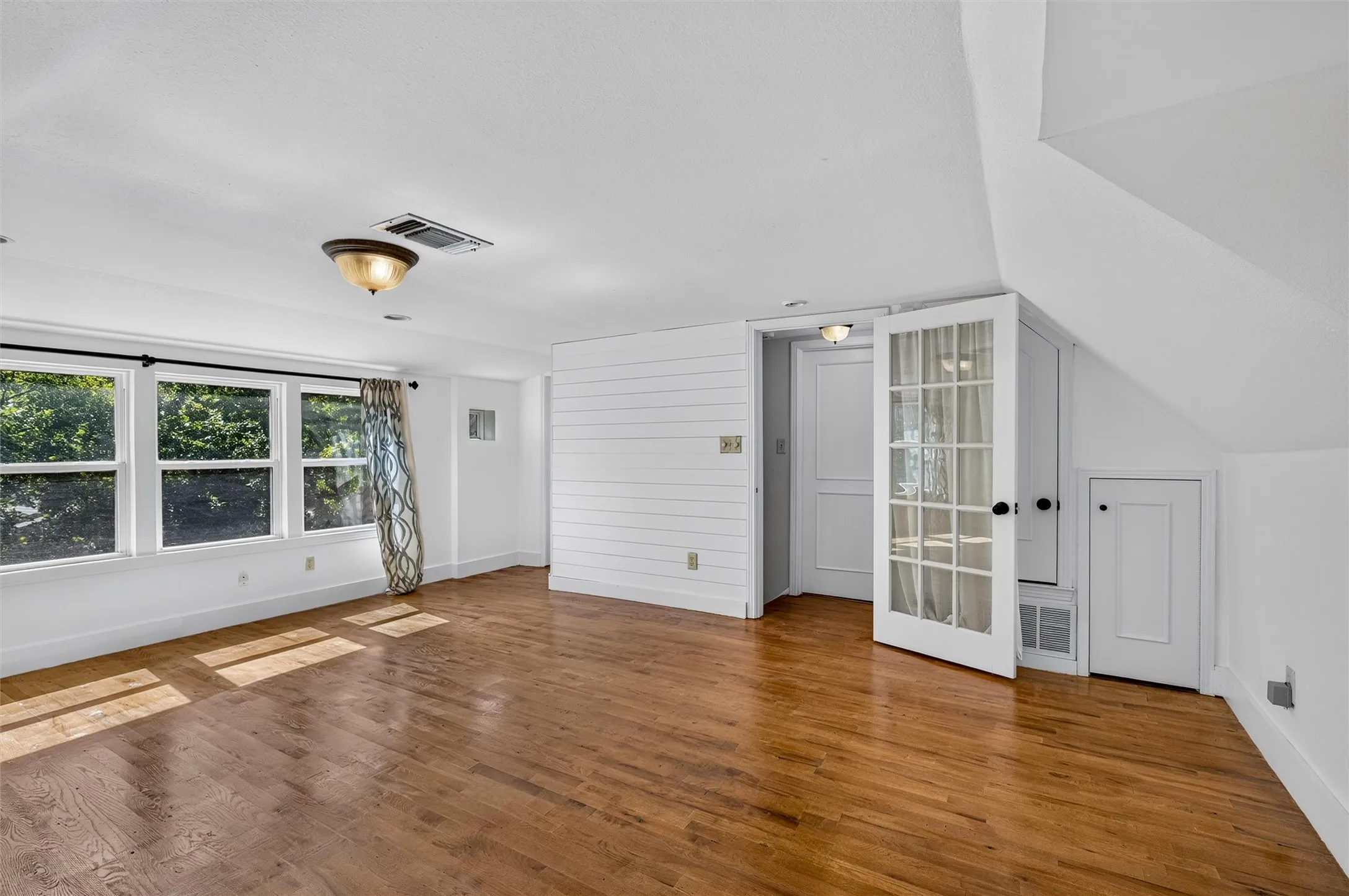 Large walk in closet in bedroom. Lots of natural light.