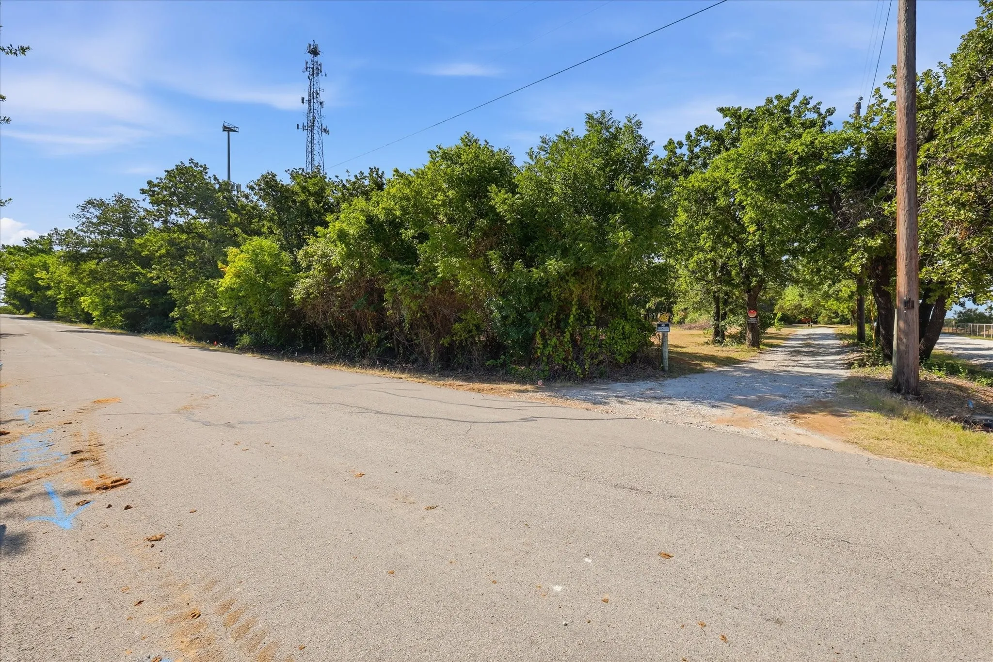 Entry from main road