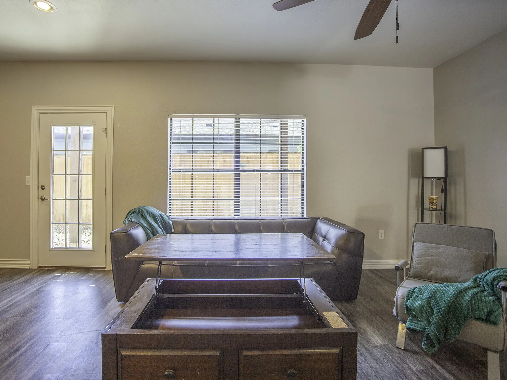 With access to patio