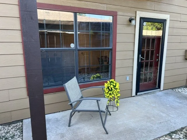 Back patio