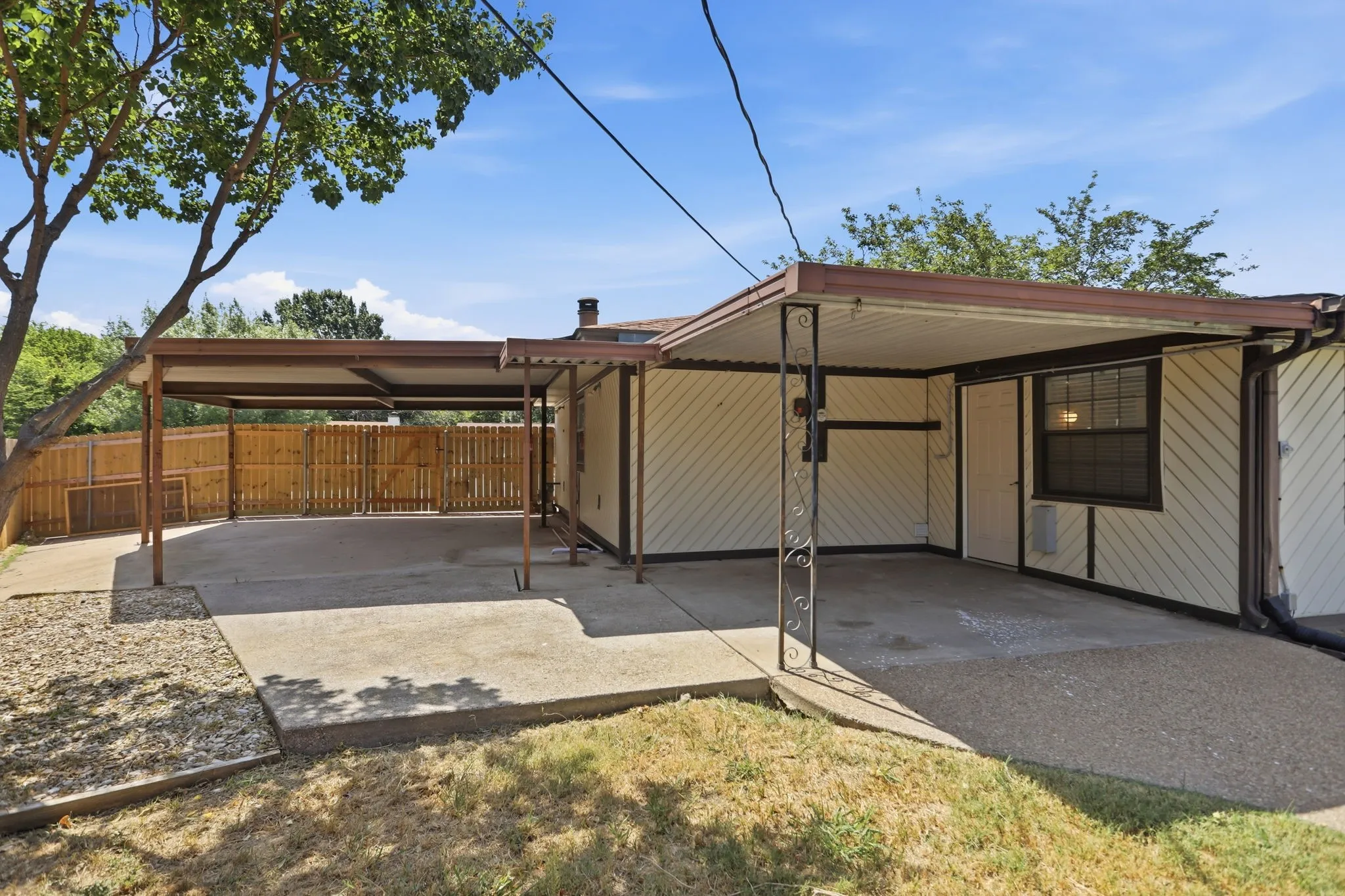 covered patio
