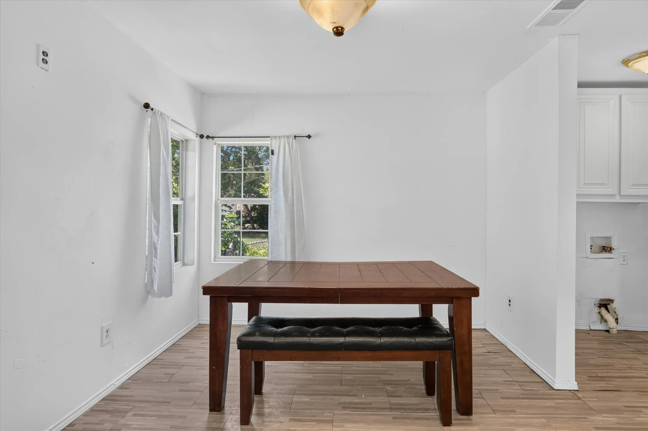 Dining area.