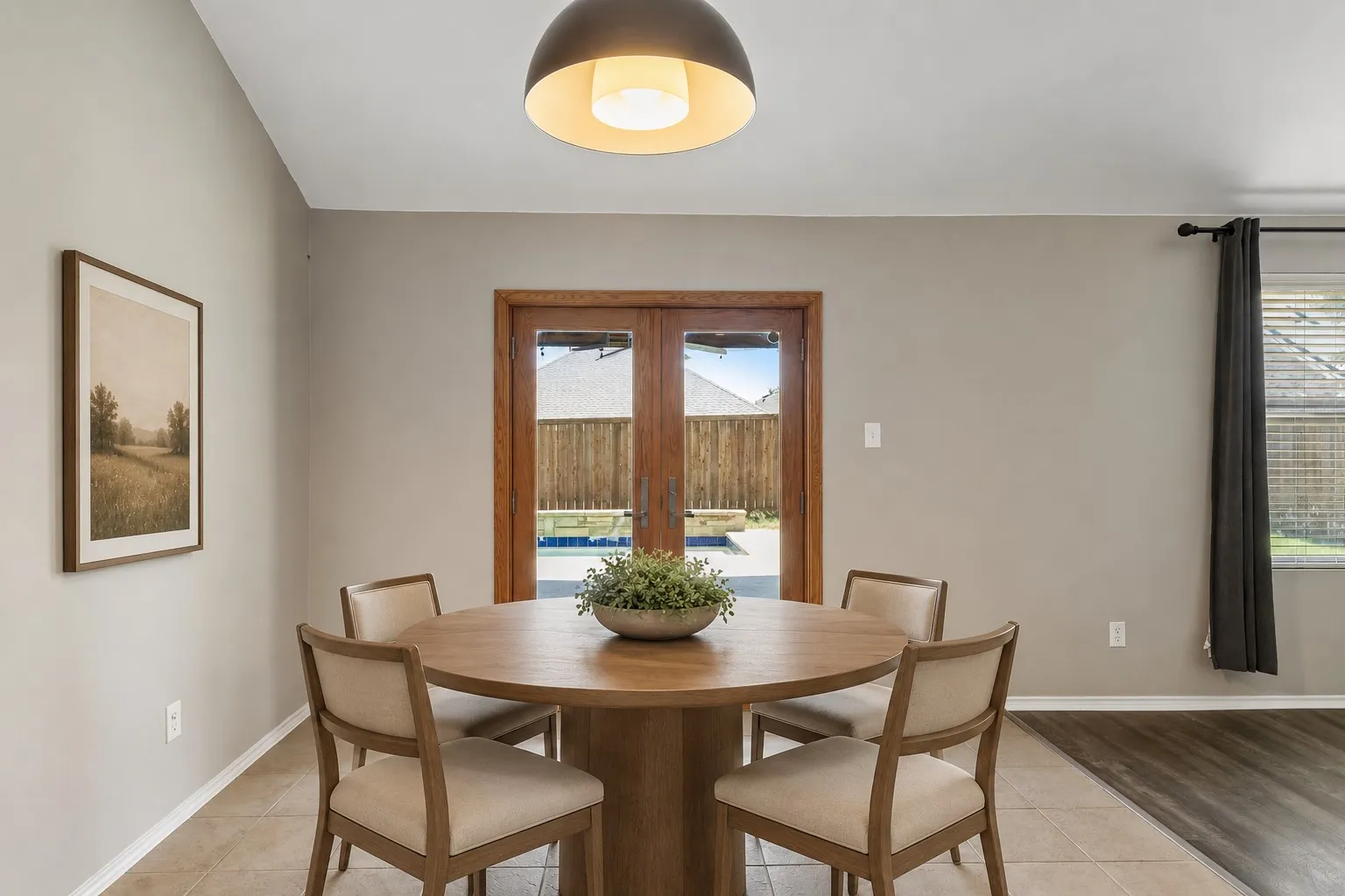 Breakfast Area - virtually staged