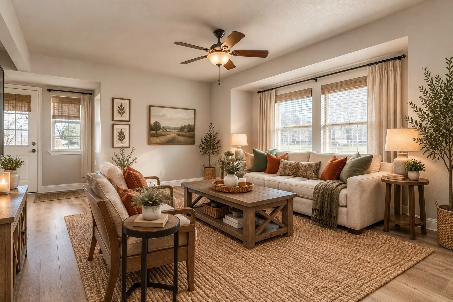 This photo was altered to show potential decor