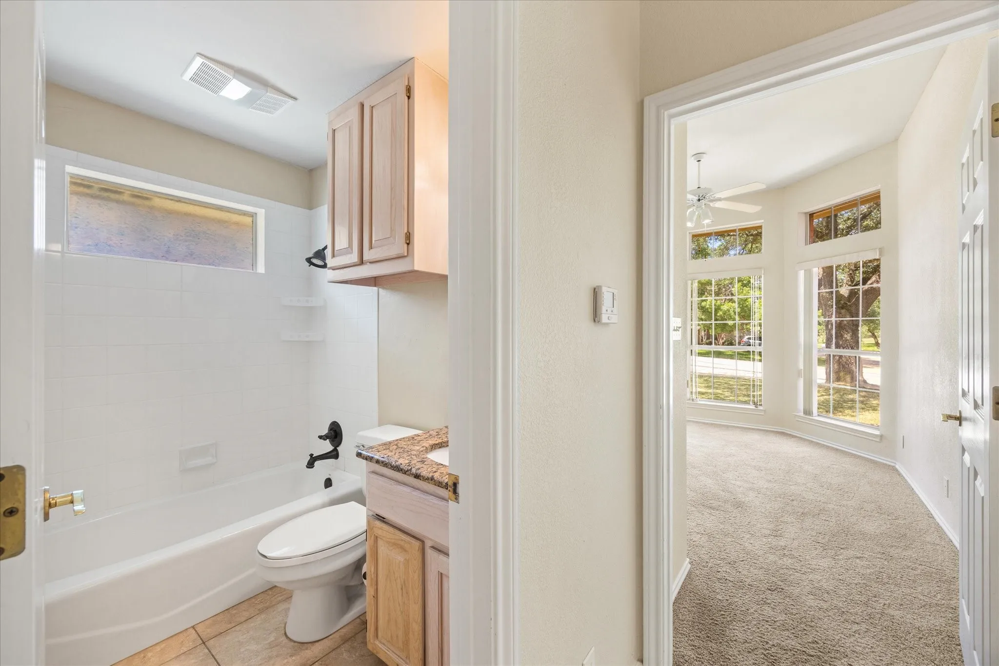 Front Bathroom connecting Bedrooms 2 & 3