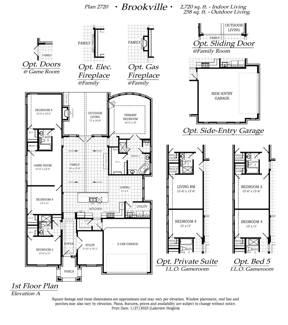 Brookville Floorplan