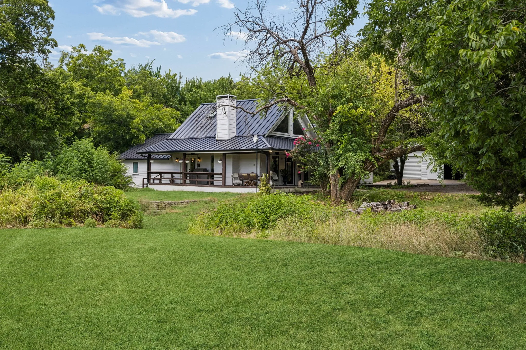 Views from every angle of the wraparound porch.