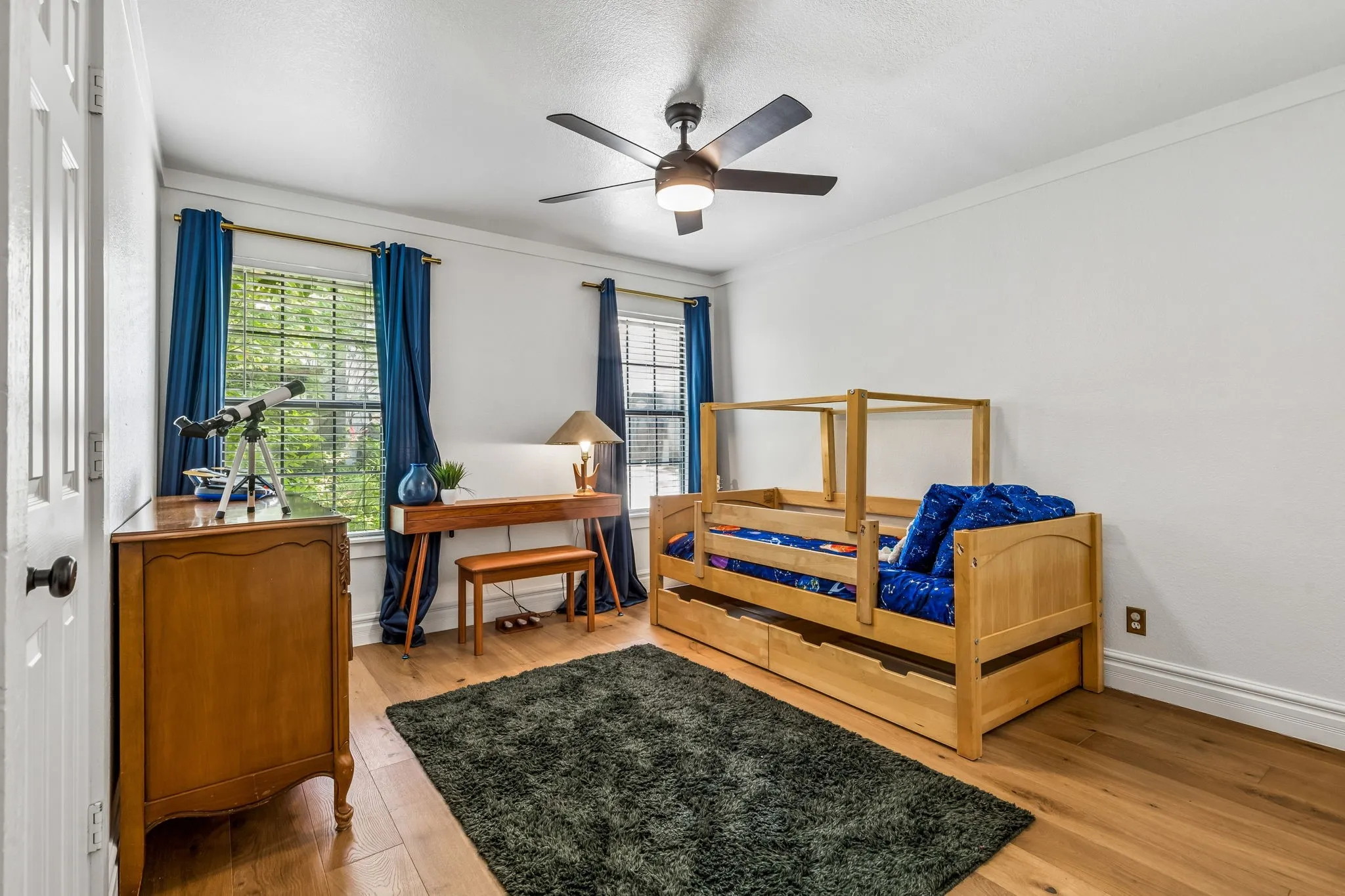 Spacious secondary bedroom with a WIC and Jack&Jill bath