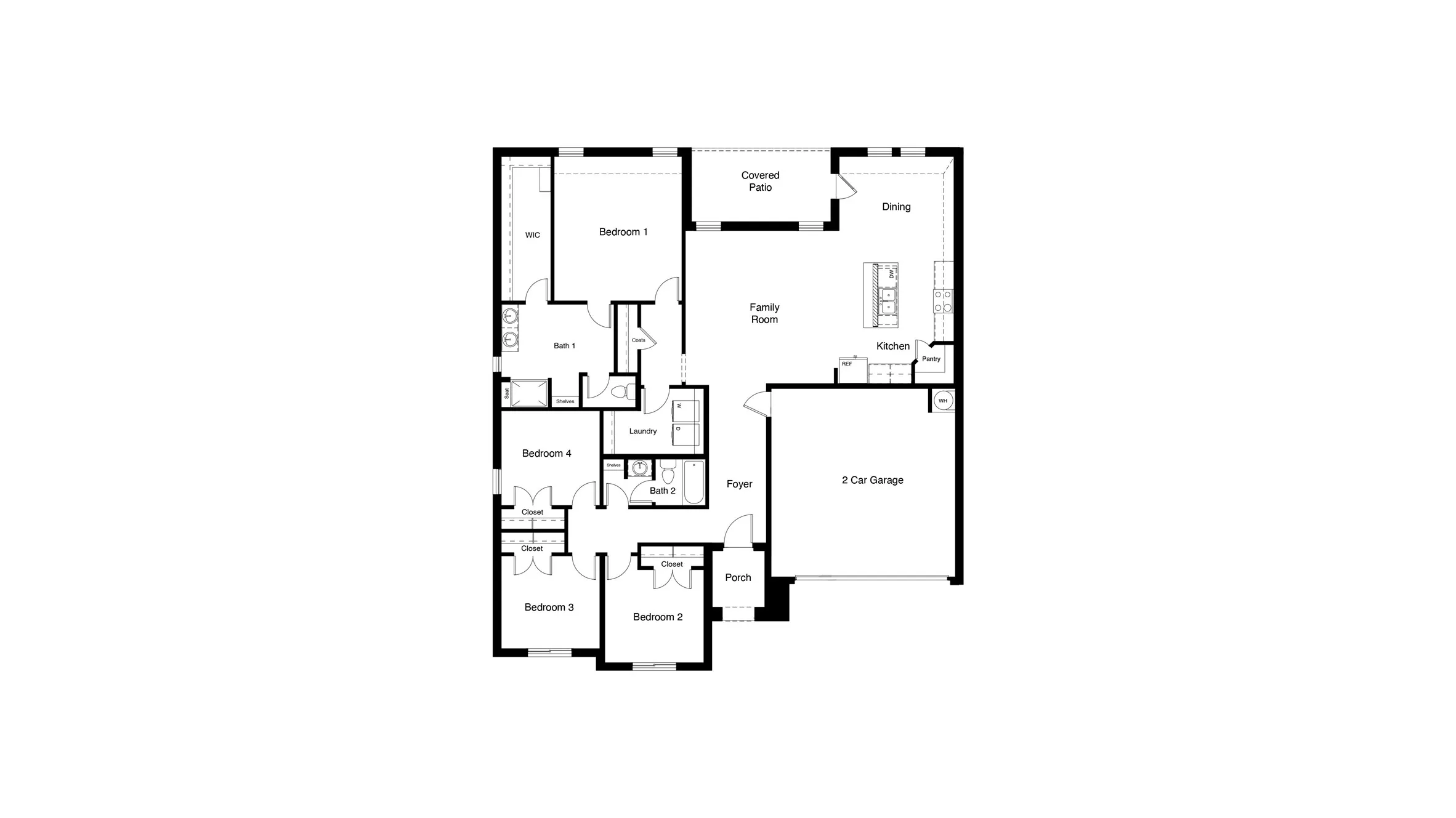 D.R. Horton's  Dillon floorplan - All Home and community information, including pricing, included features, terms, availability and amenities, are subject to change at any time without notice or obligation. All Drawings, pictures, photographs, video, square footages, floor plans, elevations, features, colors and sizes are approximate for illustration purposes only and will vary from the homes as built.