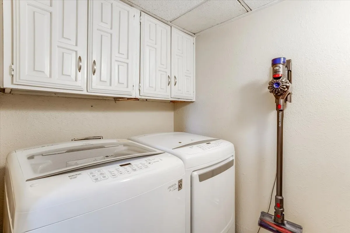 Washing and dryer to convey with sale