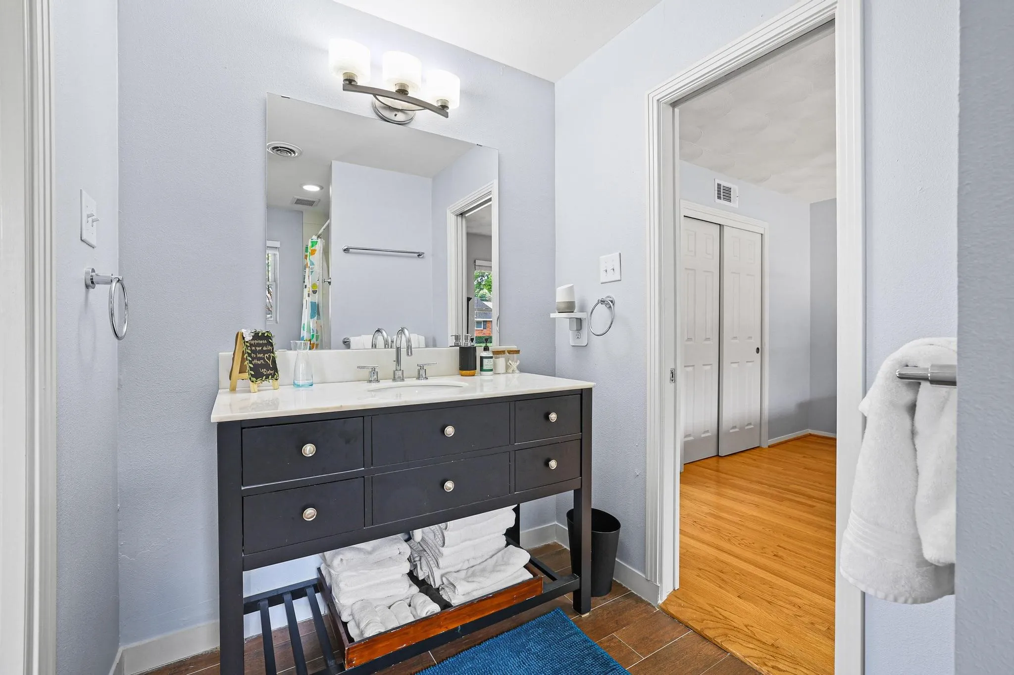 Jack and Jill bathroom