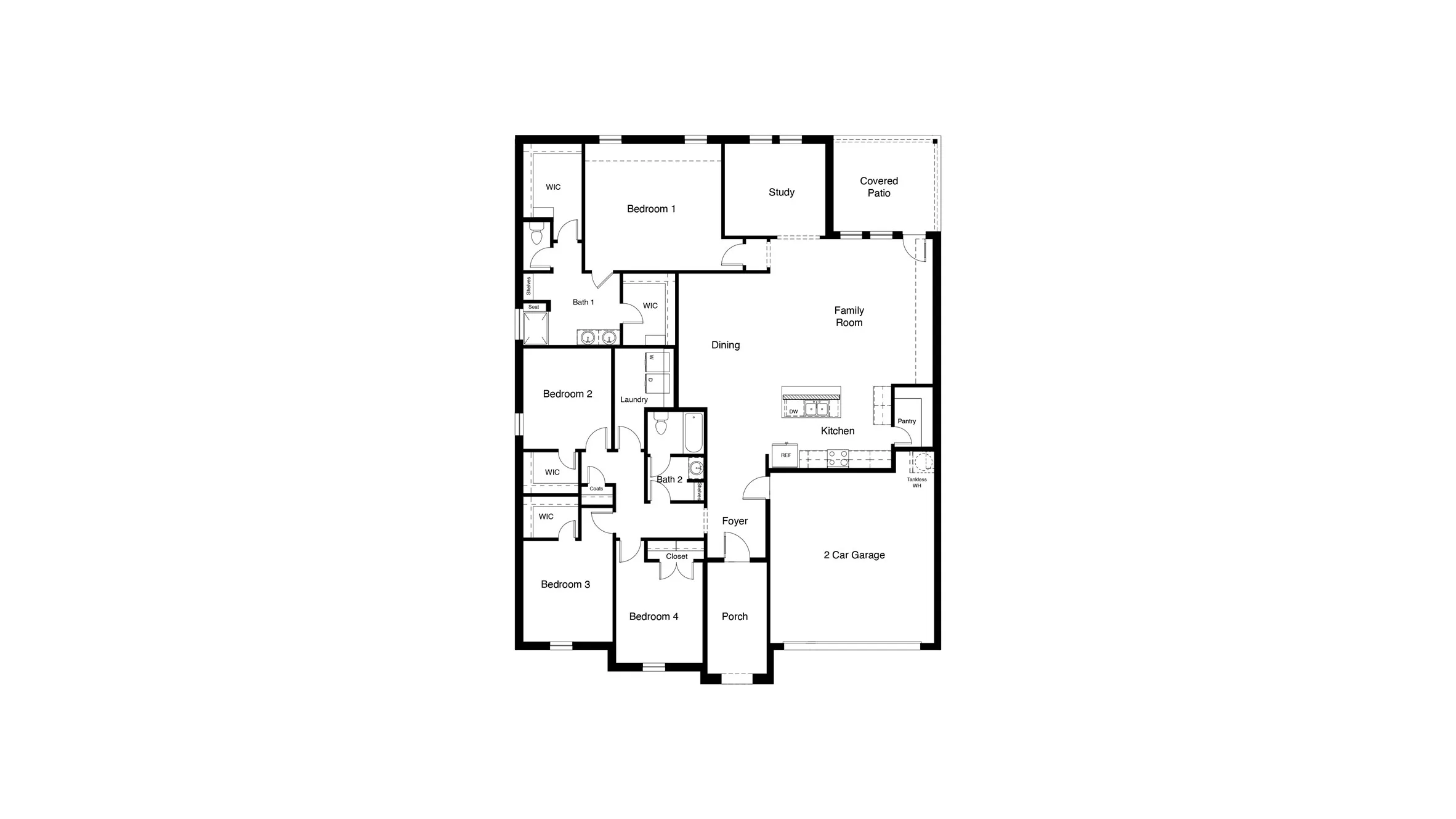 D.R. Horton's -  Harrison floorplan - All Home and community information, including pricing, included features, terms, availability and amenities, are subject to change at any time without notice or obligation. All Drawings, pictures, photographs, video, square footages, floor plans, elevations, features, colors and sizes are approximate for illustration purposes only and will vary from the homes as built.