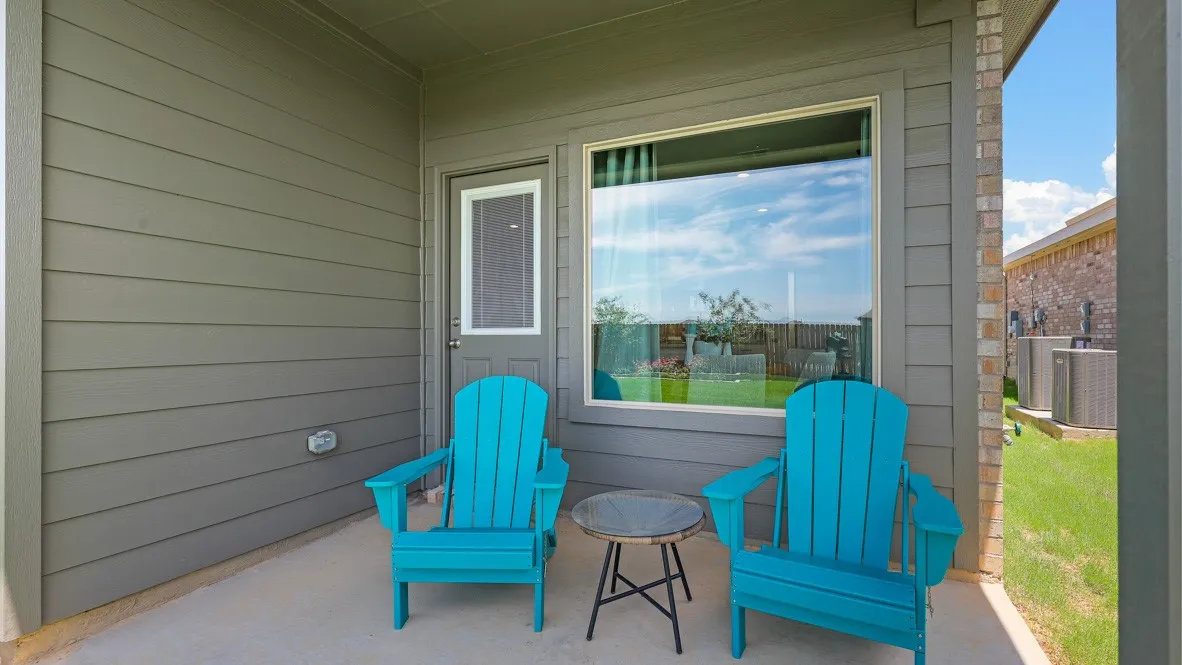 Patio - All Home and community information, including pricing, included features, terms, availability and amenities, are subject to change at any time without notice or obligation. All Drawings, pictures, photographs, video, square footages, floor plans, elevations, features, colors and sizes are approximate for illustration purposes only and will vary from the homes as built.
