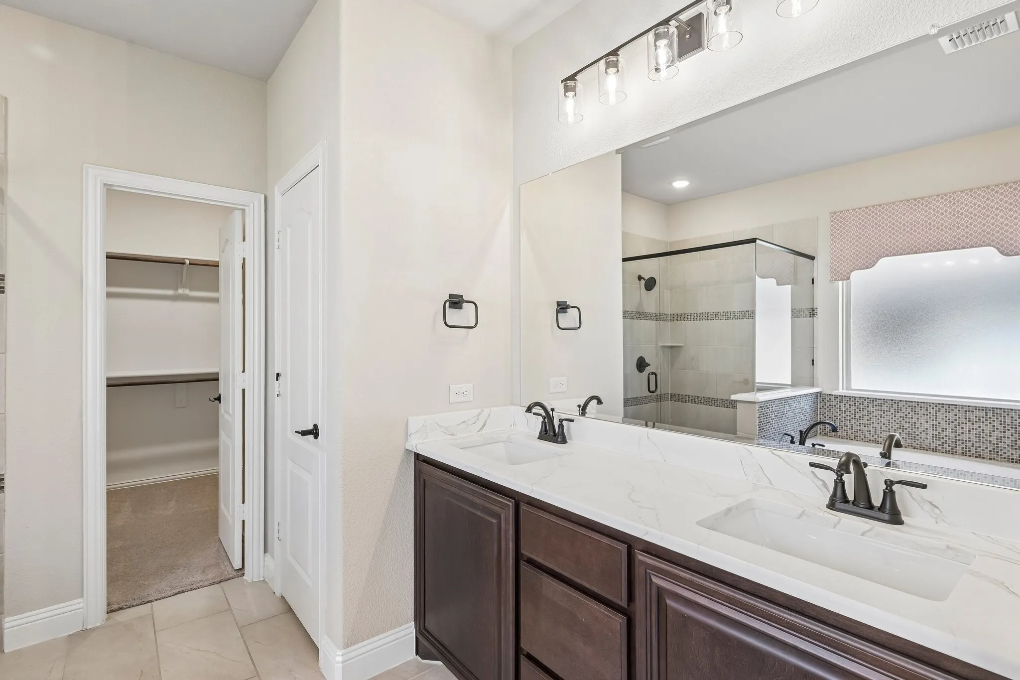 Primary suite bathroom
