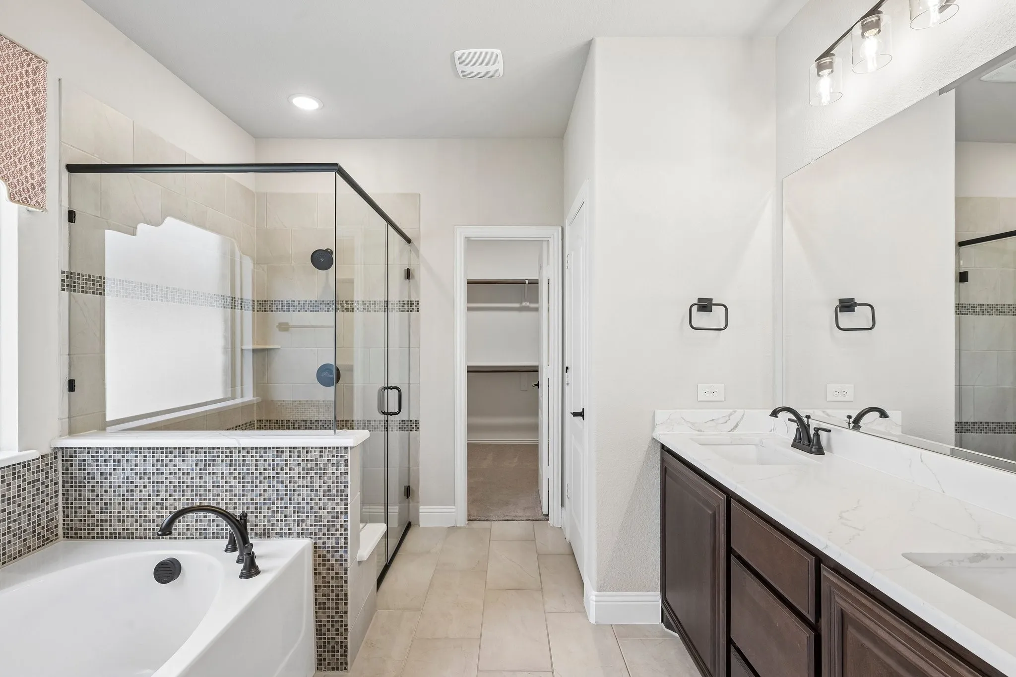 Primary suite bathroom