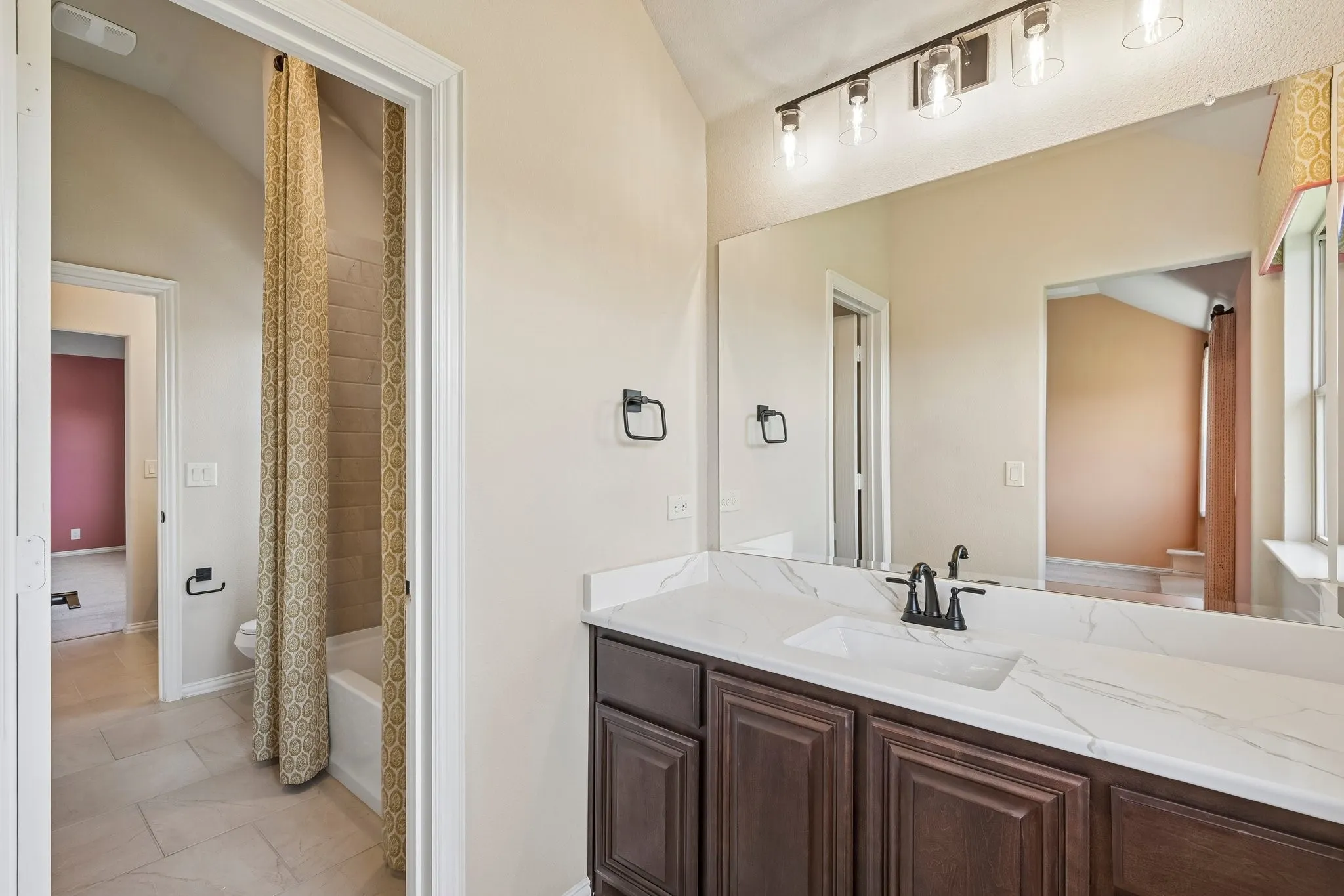 Jack and Jill bathroom