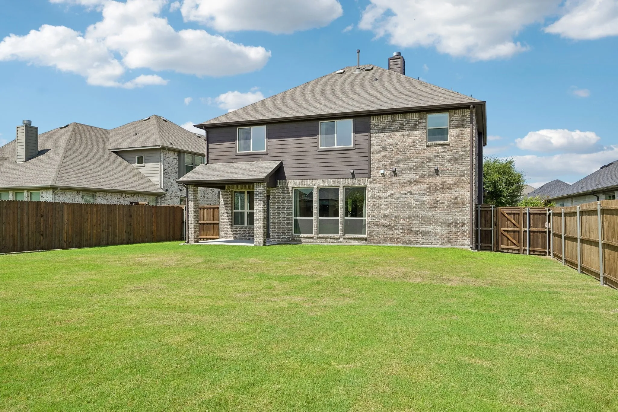 Massive backyard