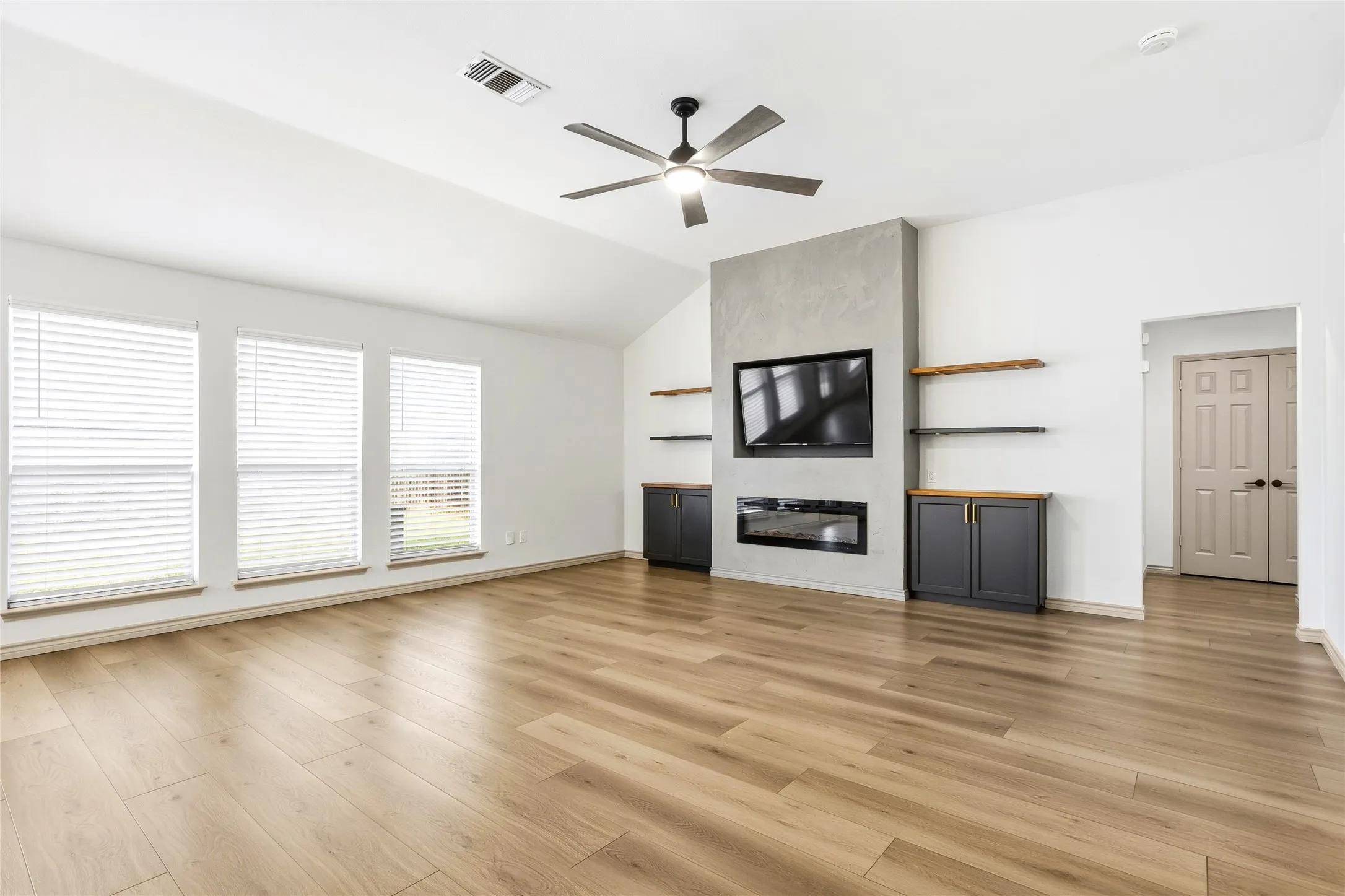 The family room really is huge! You will enjoy the space this home provides
