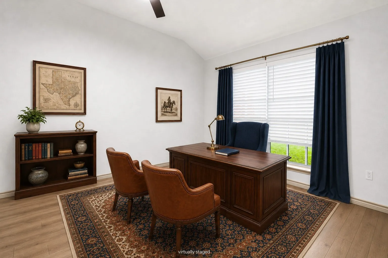 This room sits at the front of the home and has lots of natural light.