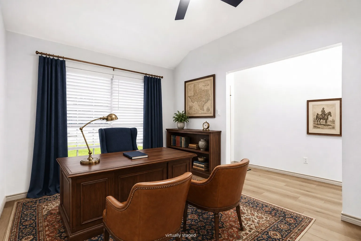This room sits at the front of the home and has lots of natural light