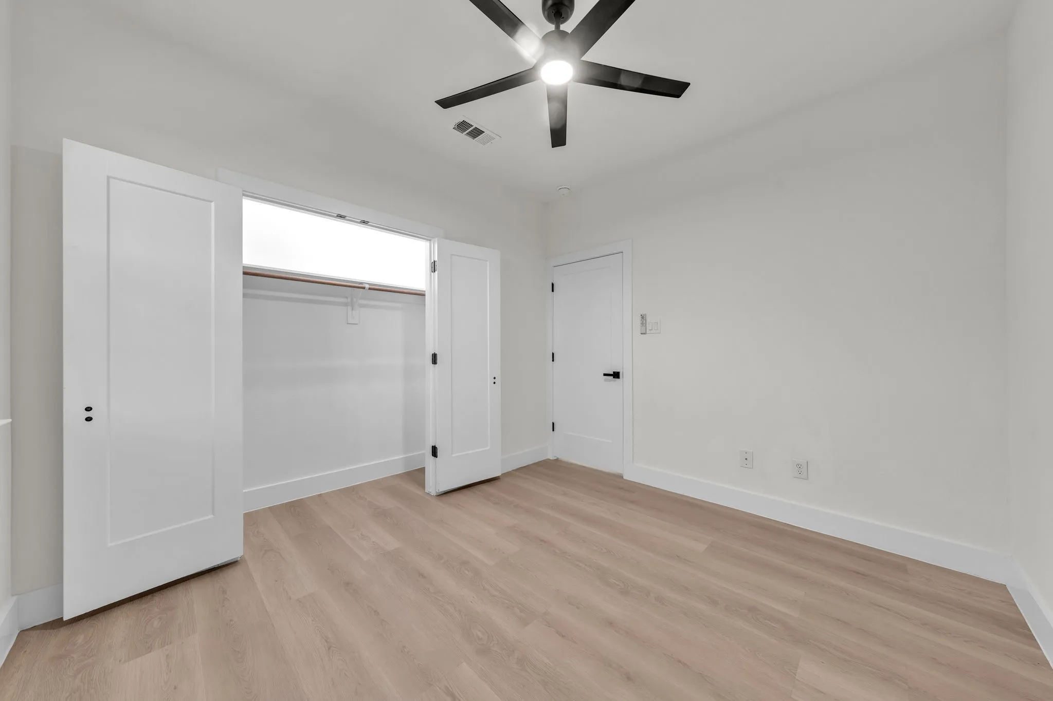 Light wood-finish flooring throughout