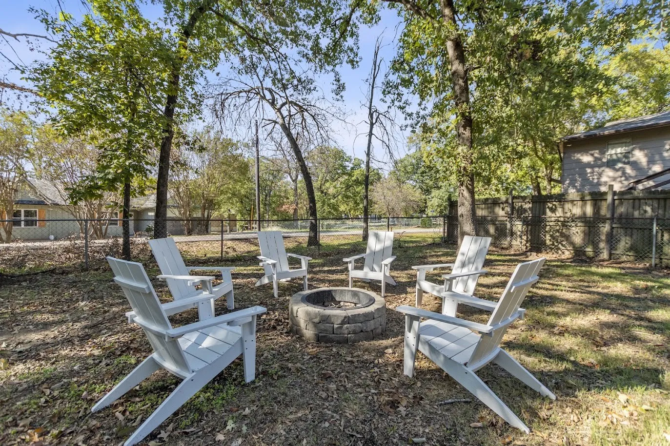 Backyard activity lakefront tool, texas