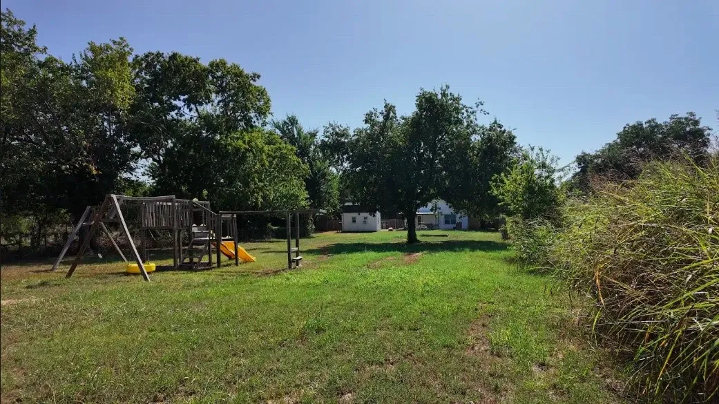 View from back property line