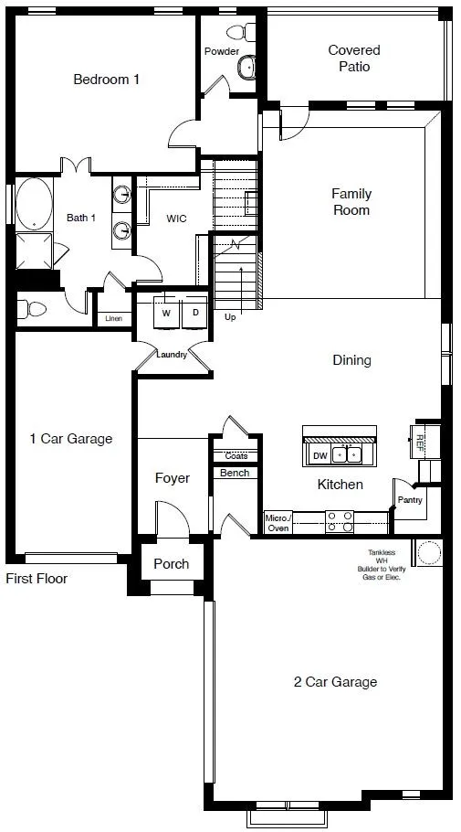 D.R. Horton's  Yorktown floorplan - All Home and community information, including pricing, included features, terms, availability and amenities, are subject to change at any time without notice or obligation. All Drawings, pictures, photographs, video, square footages, floor plans, elevations, features, colors and sizes are approximate for illustration purposes only and will vary from the homes as built.
