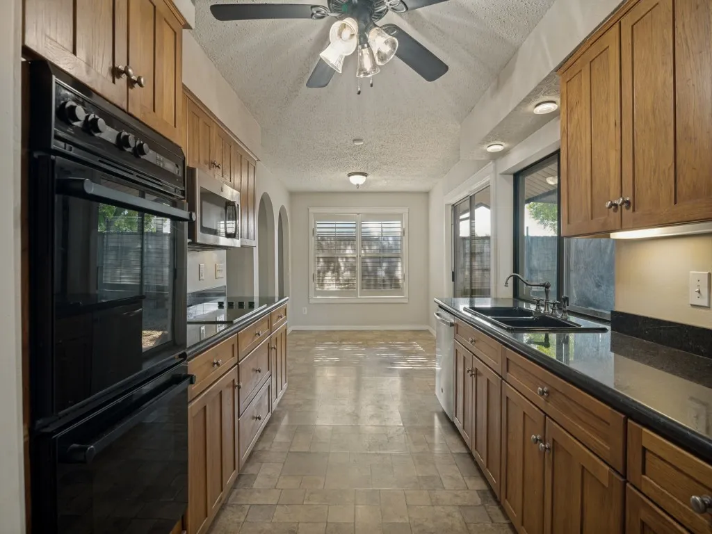 View towards the breakfast area.