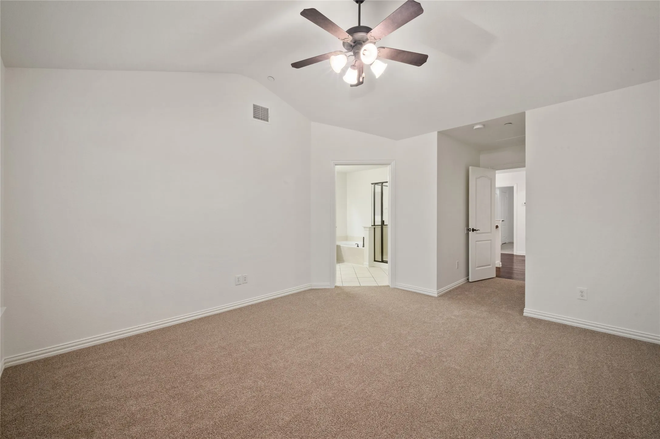 2nd view of primary bedroom