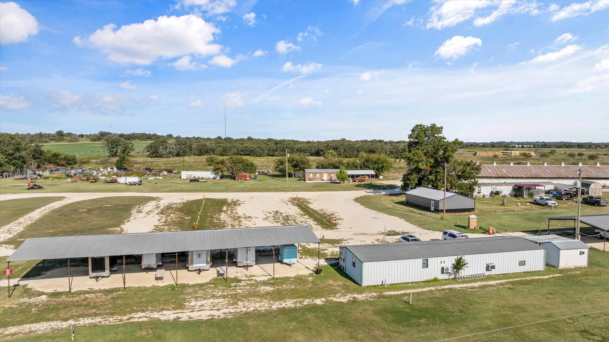 Aerial View of The Chicken House Antique Mall and Flea Market Property on 13.99​​‌​​​​‌​​‌‌​‌‌​​​‌‌​‌​‌​‌​​​‌​​ Acres