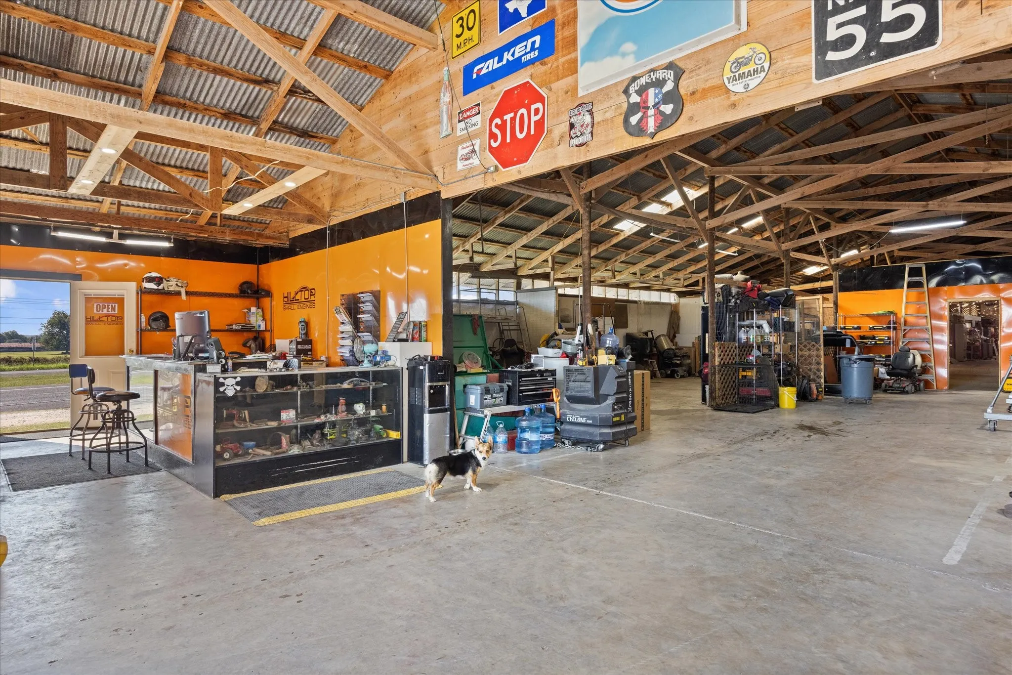 The Small Engine Repair shop