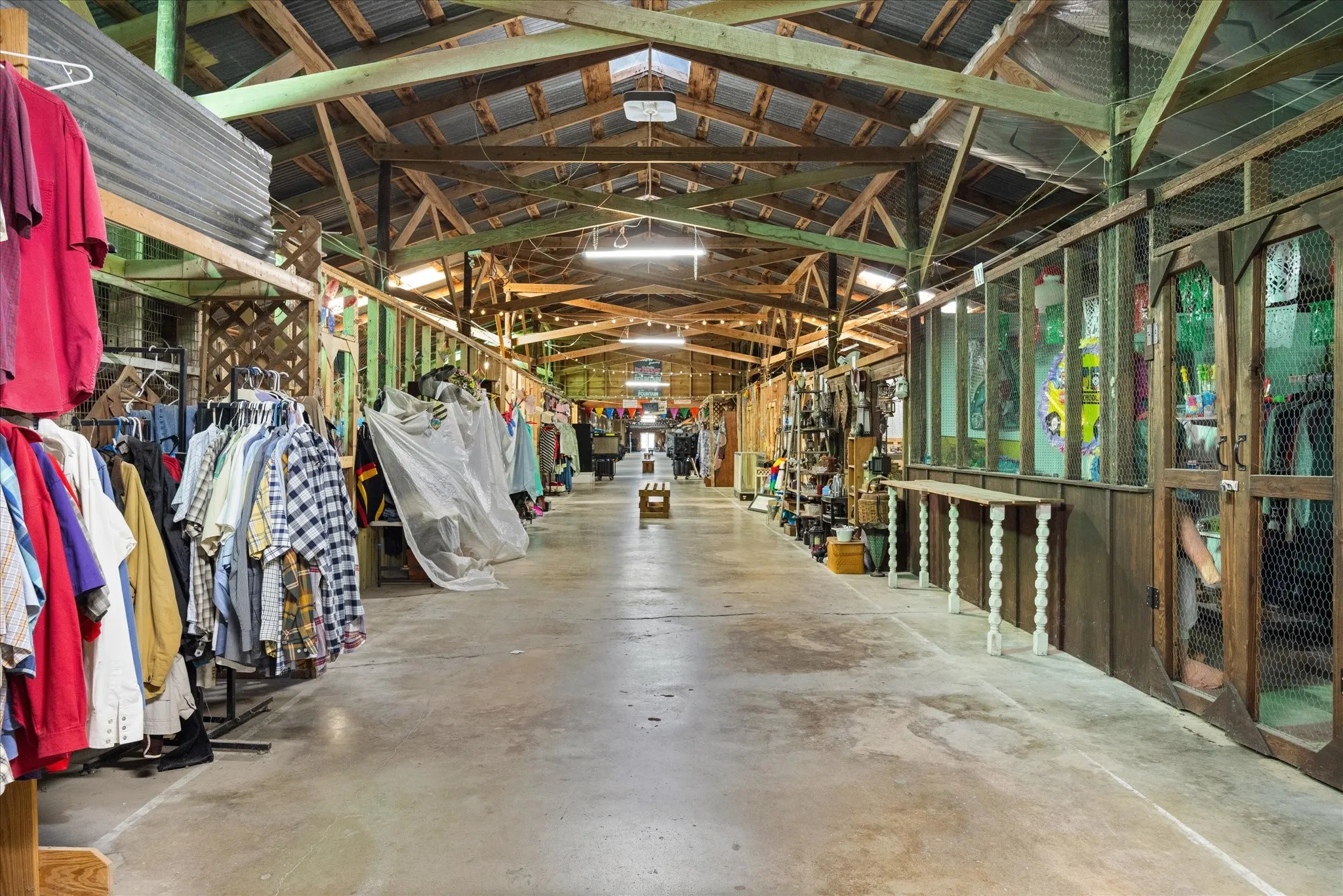 Interior of The Chicken House Antique Mall and Flea Market