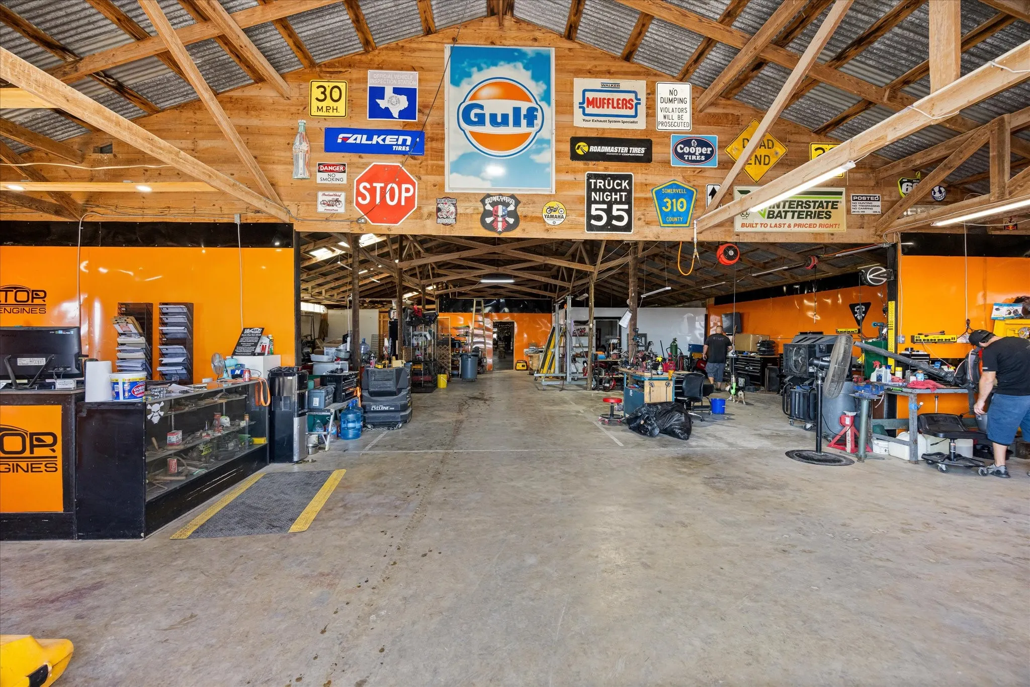 The Small Engine Repair shop