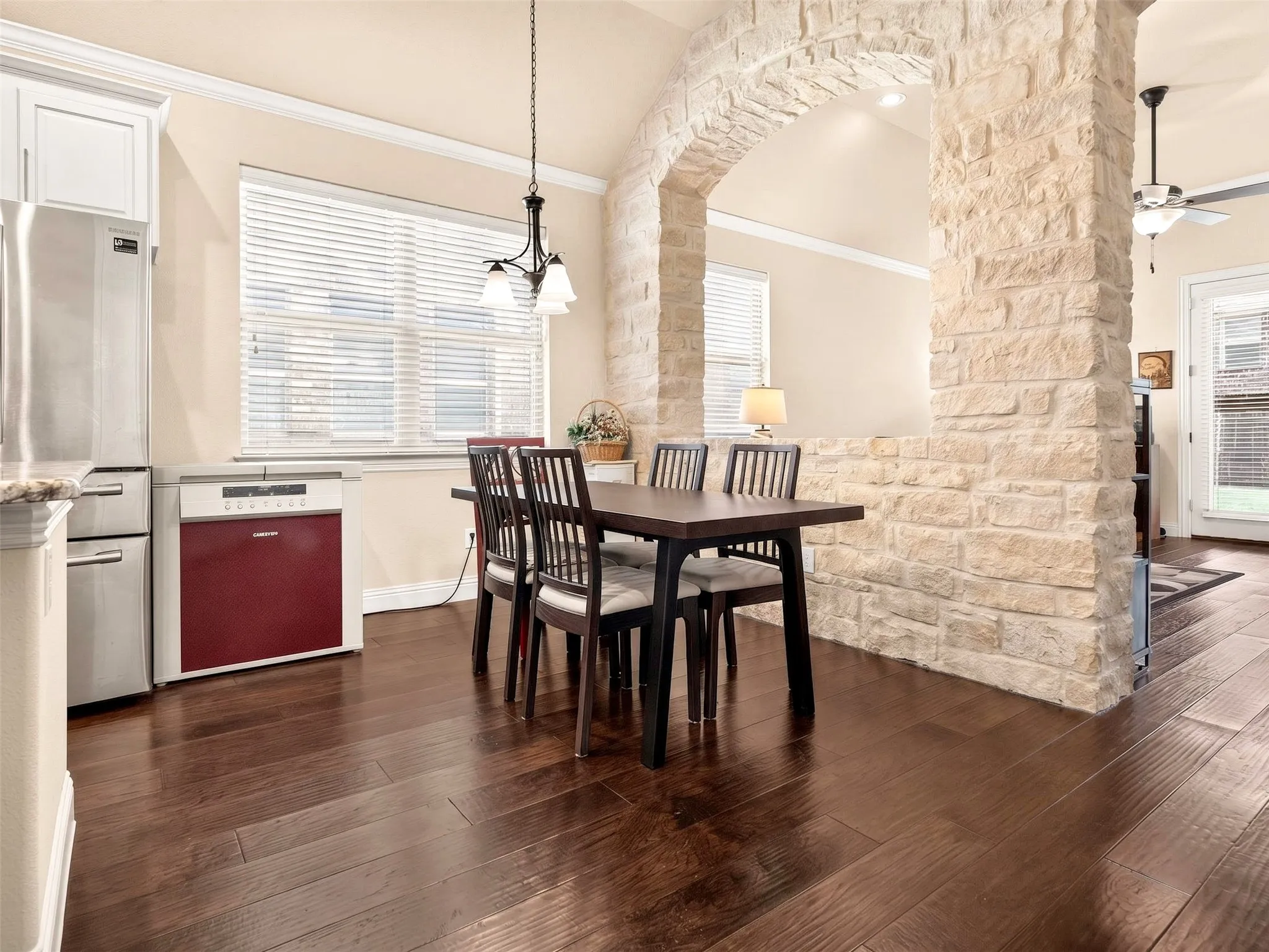 Charming Stone Accents