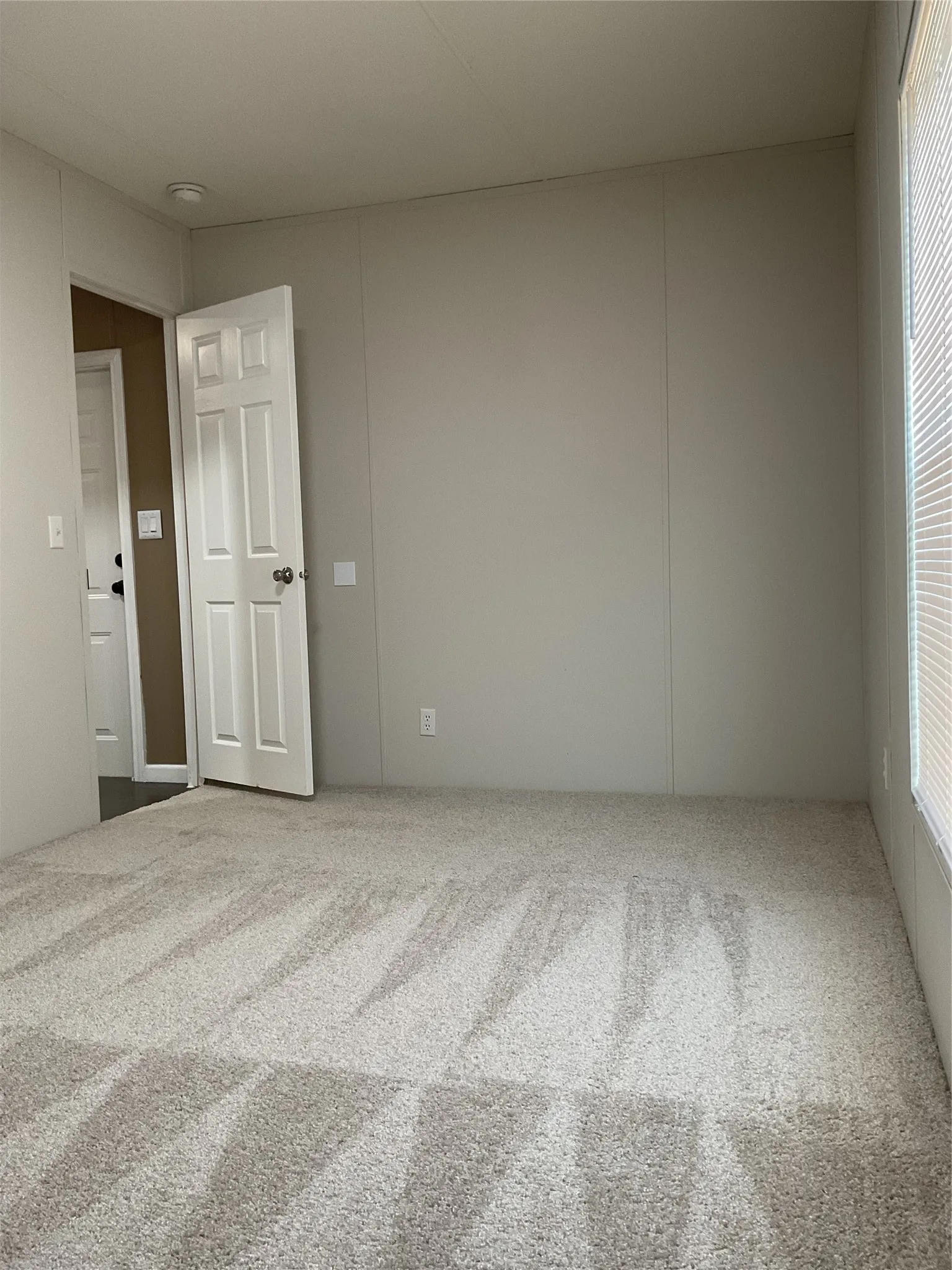 Guest bedroom at end of home.