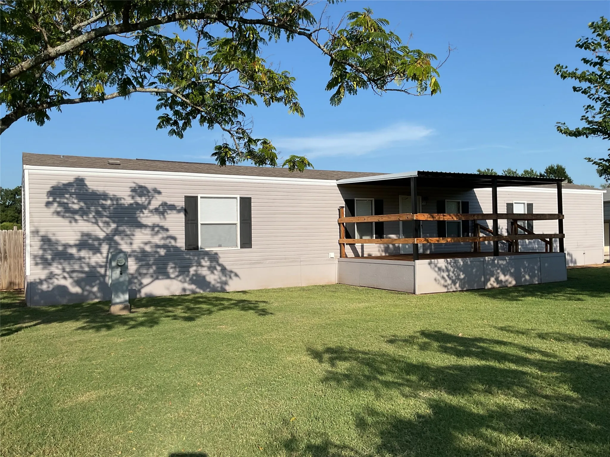 New exterior paint.