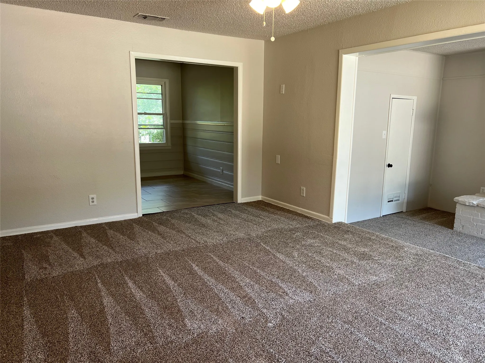 Clean carpets and painting inside as well