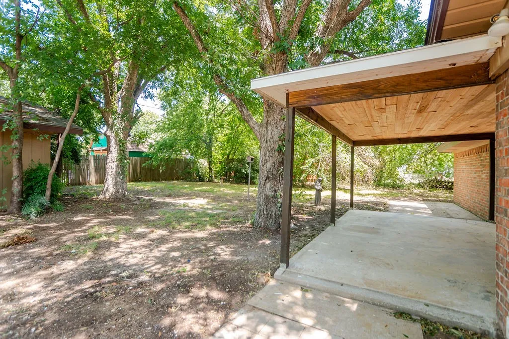 New Covered patio