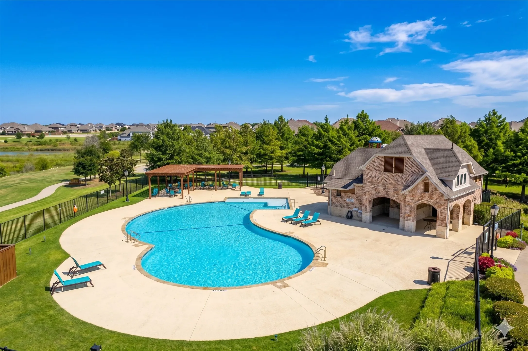 HOA Amenities includes: Pool, Playarea