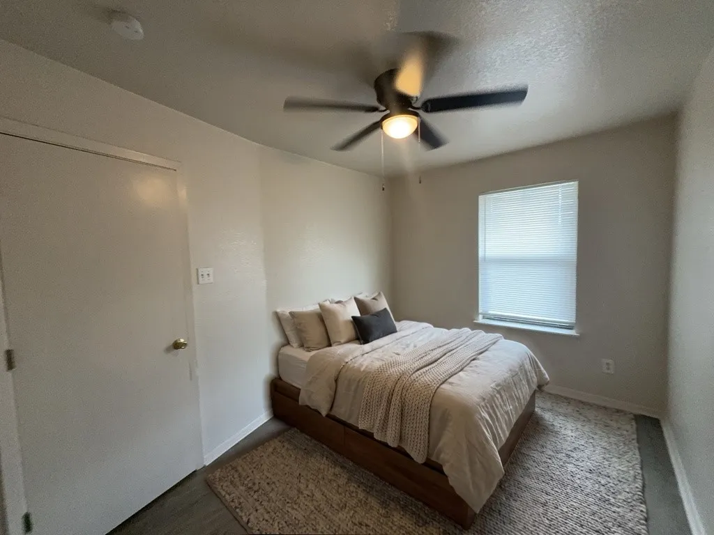 Virtually staged. Furniture and decor are not included.