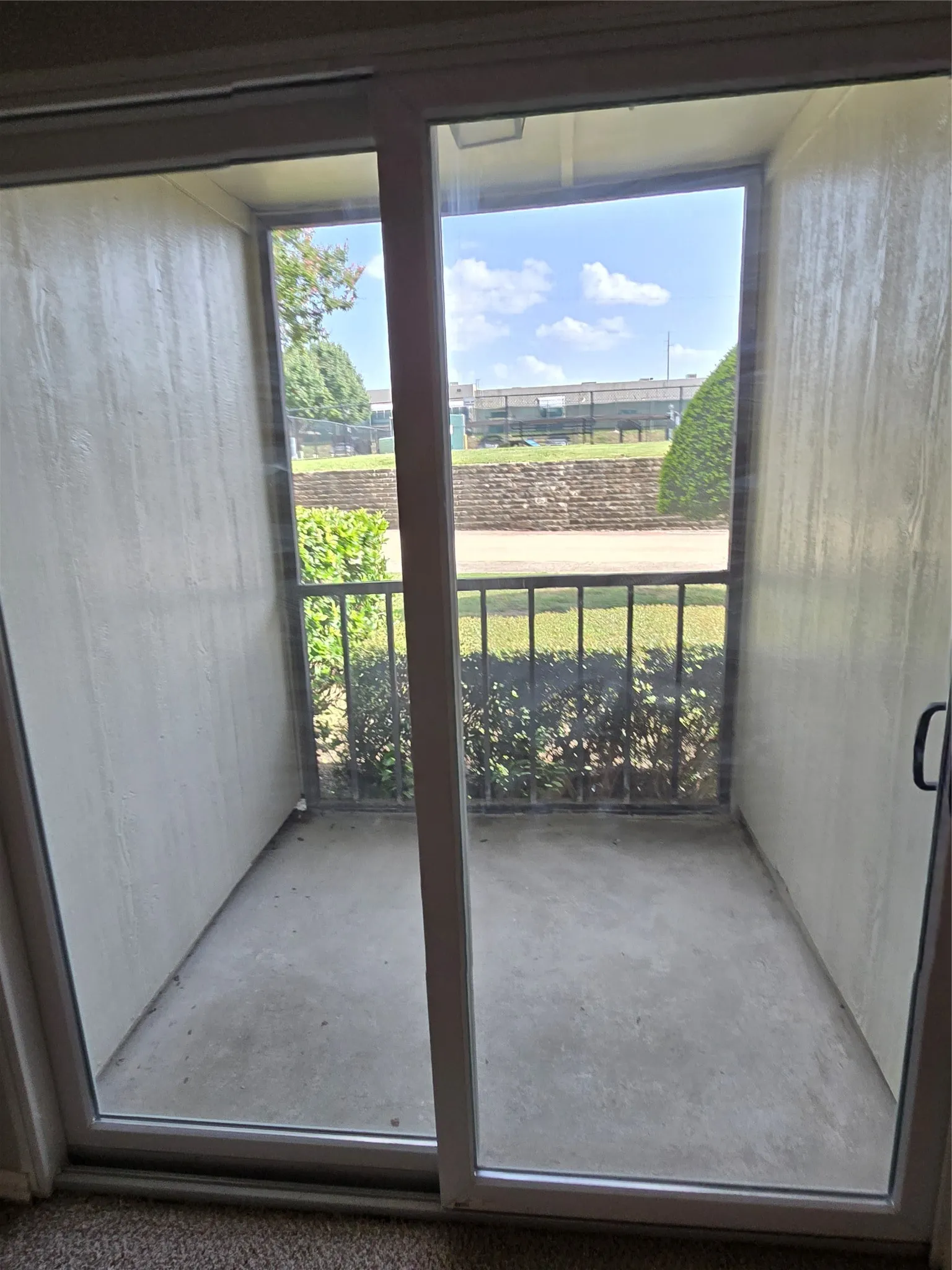 Private patio